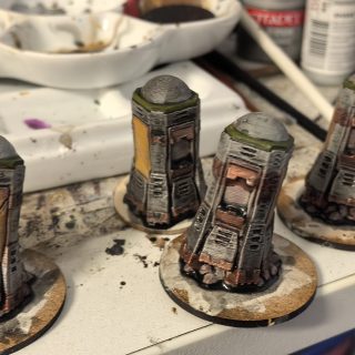 Some finished 15mm Sci-Fi