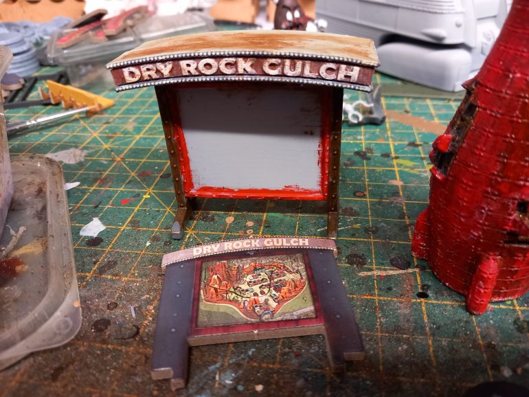 Another card standy replacement with a 3D print. You can print whatever zone sign you need