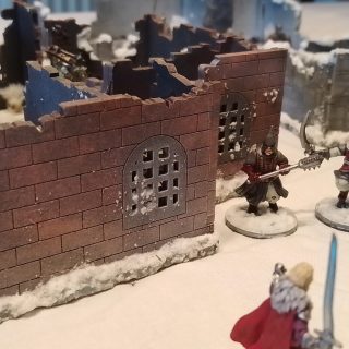 Finished Town Ruins 28/01/26 (with miniature's)