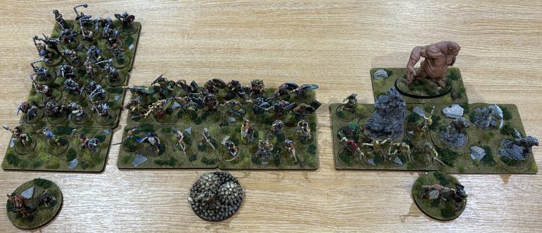 Drune Tribesmen miniature rescue finished and the 300 points are complete