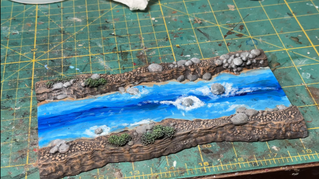 A river runs through...