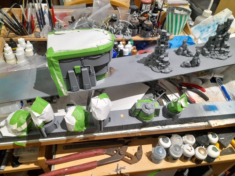 Using some Shatterpoint Terrain for generic sci-fi