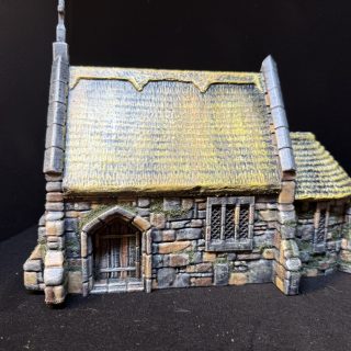 A Church, a Cross a Field and a Well