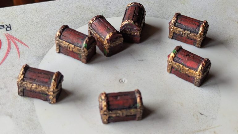 Casting loot markers