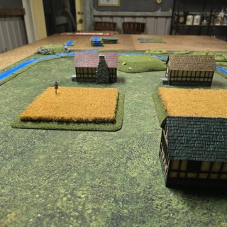 What the table is starting to look like.