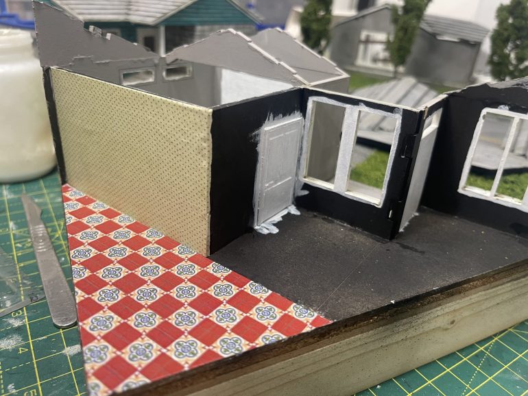 make sure your edging is done well otherwise it will show up really badly later. a super sharp knife is key and consider folding over corners