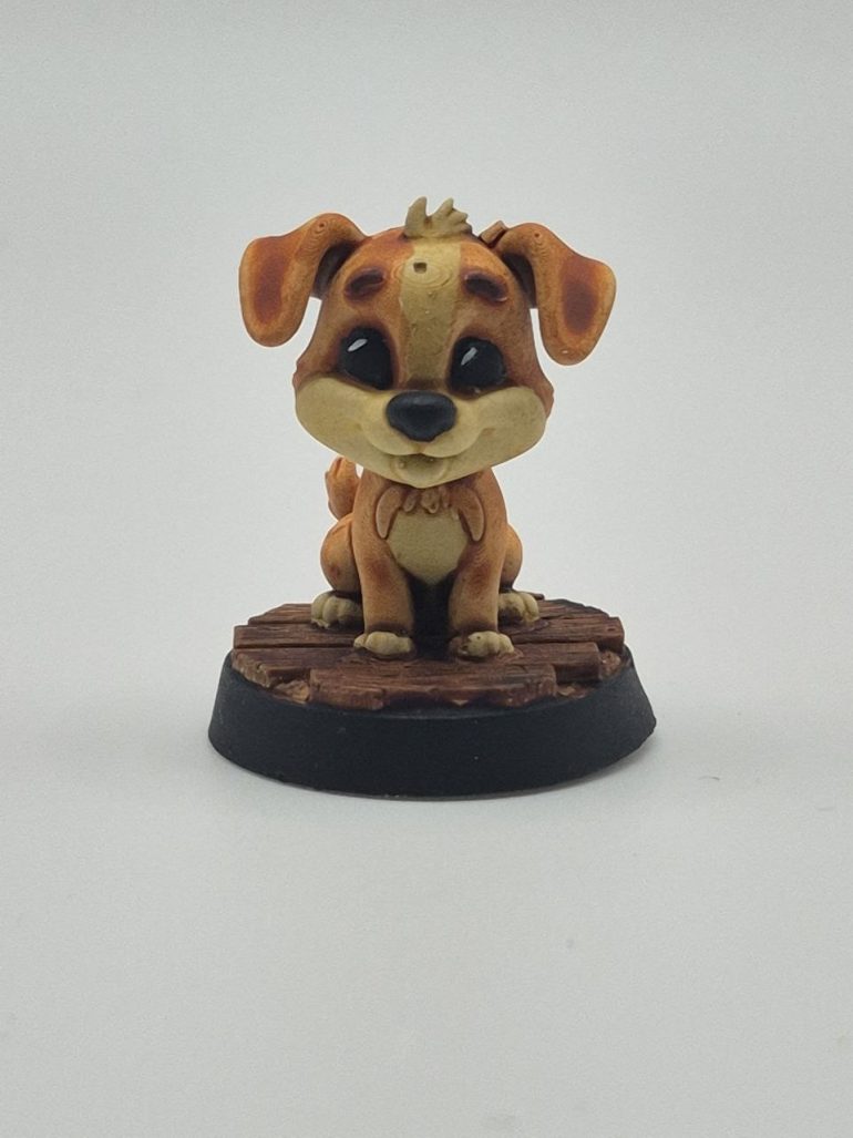 Chips the puppy (Coloring book character)