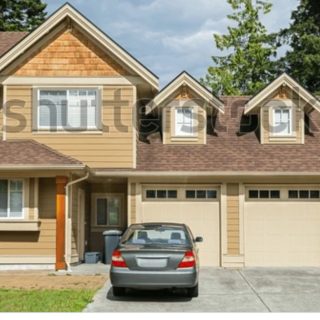 Painting the roof tiles