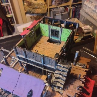 Village Centre: Base coat done!