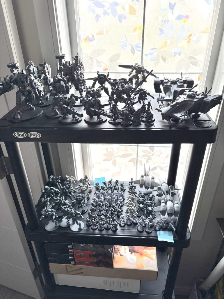 And here’s the mountain…