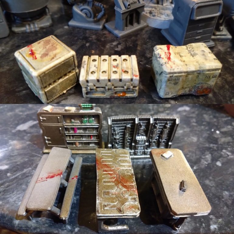 Started very basic because I need to paint a lot of GW models over the next few weeks but I soon started picking out more details.