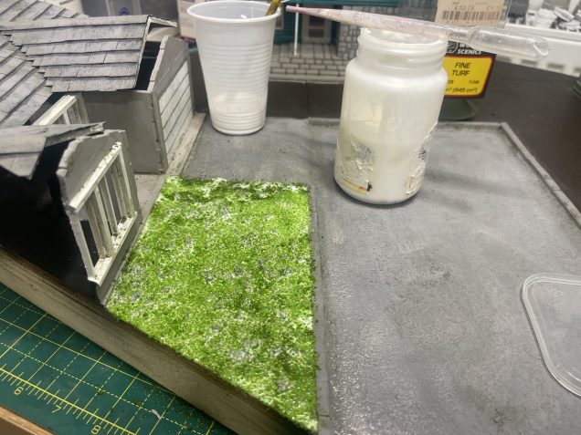 small areas are easy to do in one go