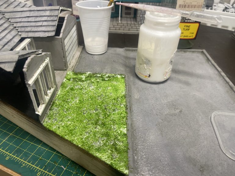 small areas are easy to do in one go