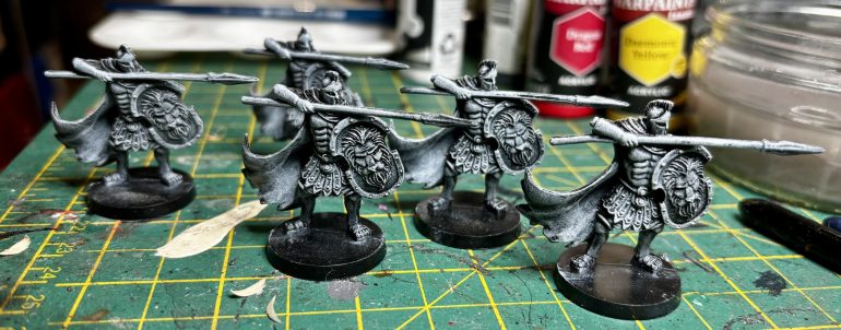 Now for the Hoplites