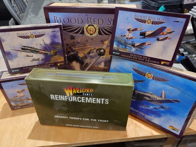 The collection of boxes I have for the Japanese, added to that o also have 7 partly painted Zeros.