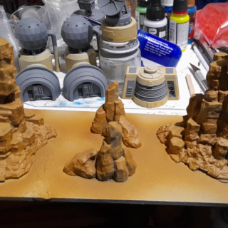 Using some Shatterpoint Terrain for generic sci-fi