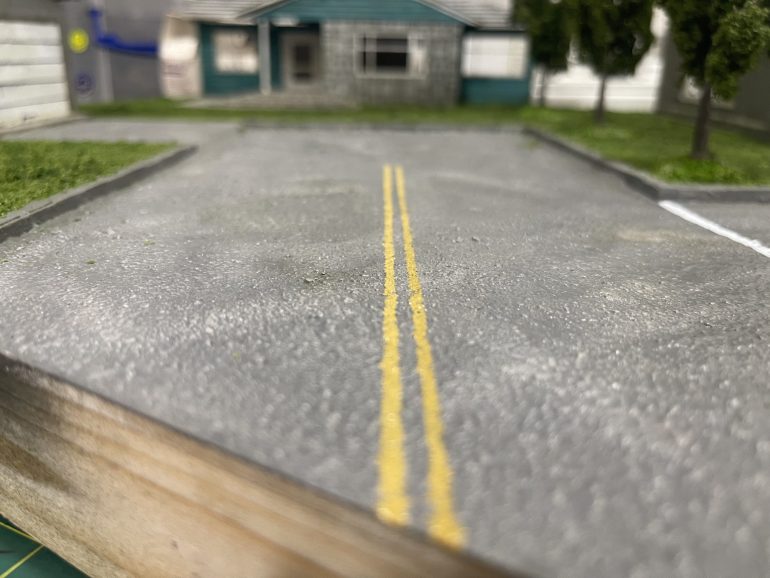 look at how rough and not perfectly straight it is (even though it is straight) - success!