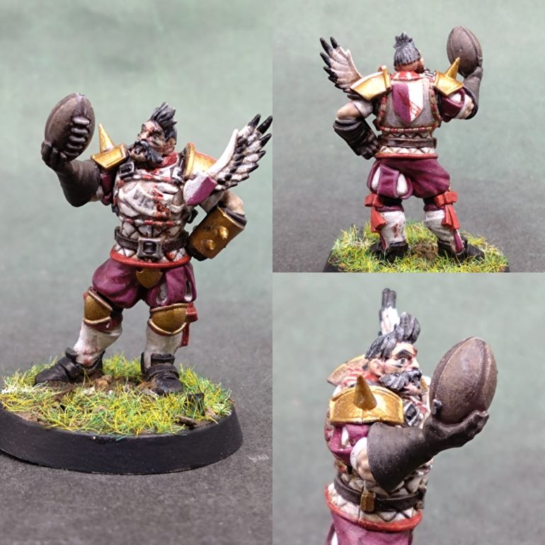 I like Screaming Pink as a nice regal purple colour and a bright red and white scheme seemed to work.