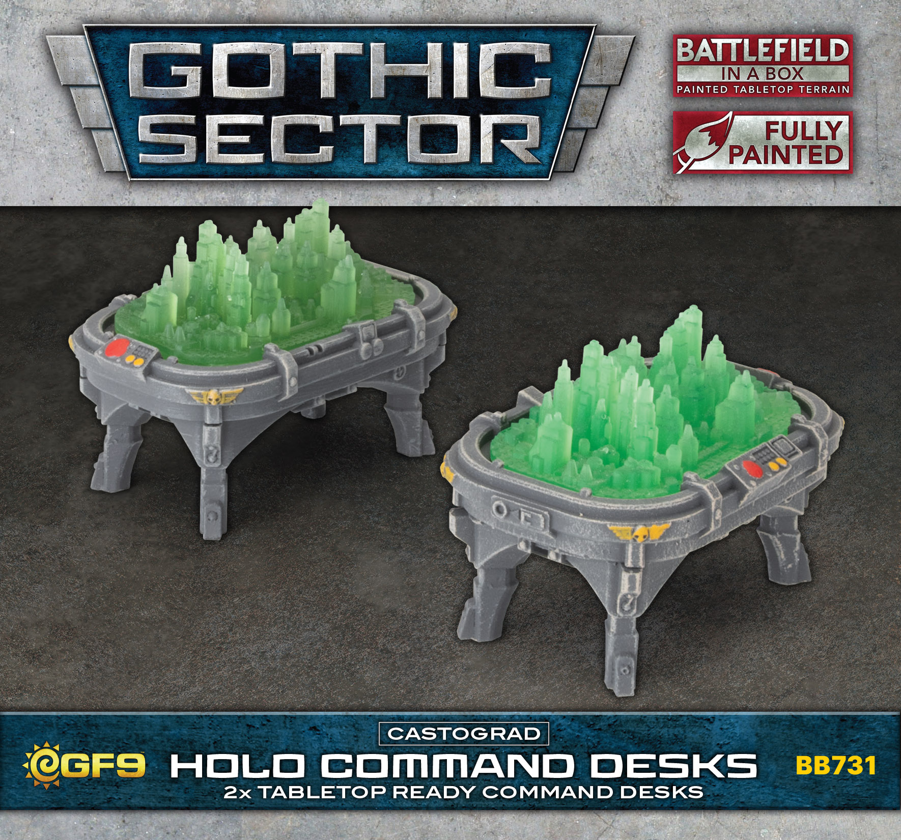 Holo Command Desks - Gale Force Nine