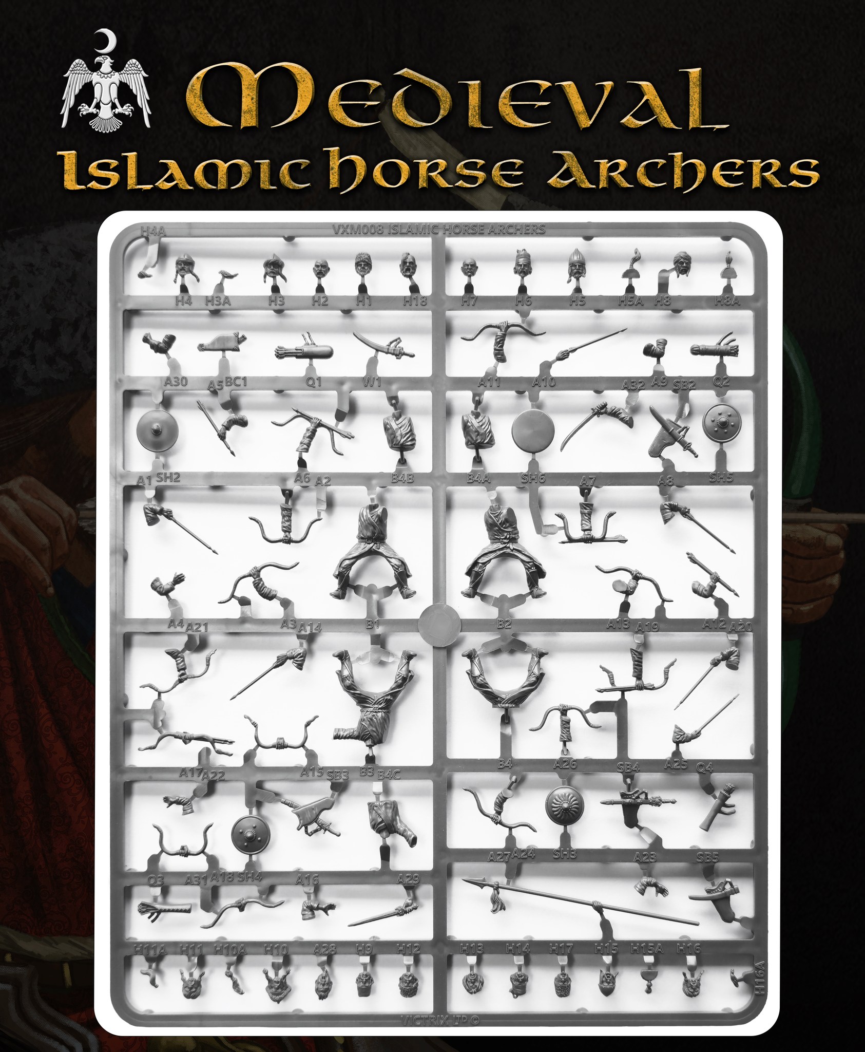 Islamic Horse Archers Sprue - Victrix Miniatures