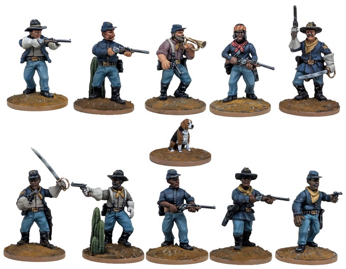 US Cavalry Painted - Dead Mans Hand