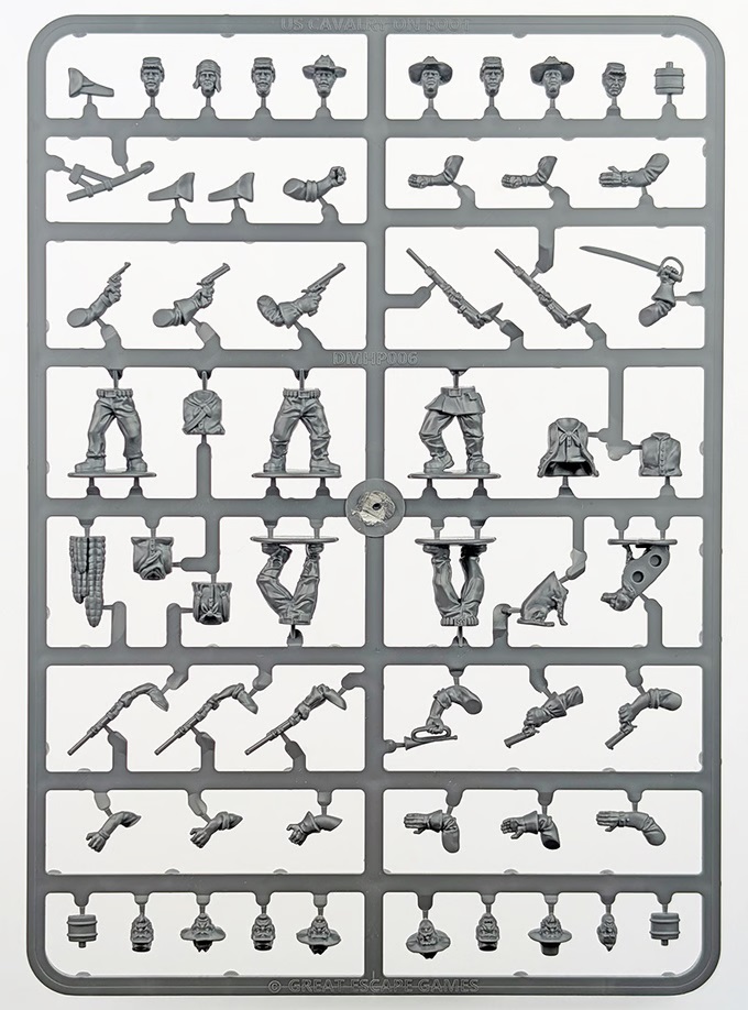 US Cavalry Sprue #1 - Dead Mans Hand