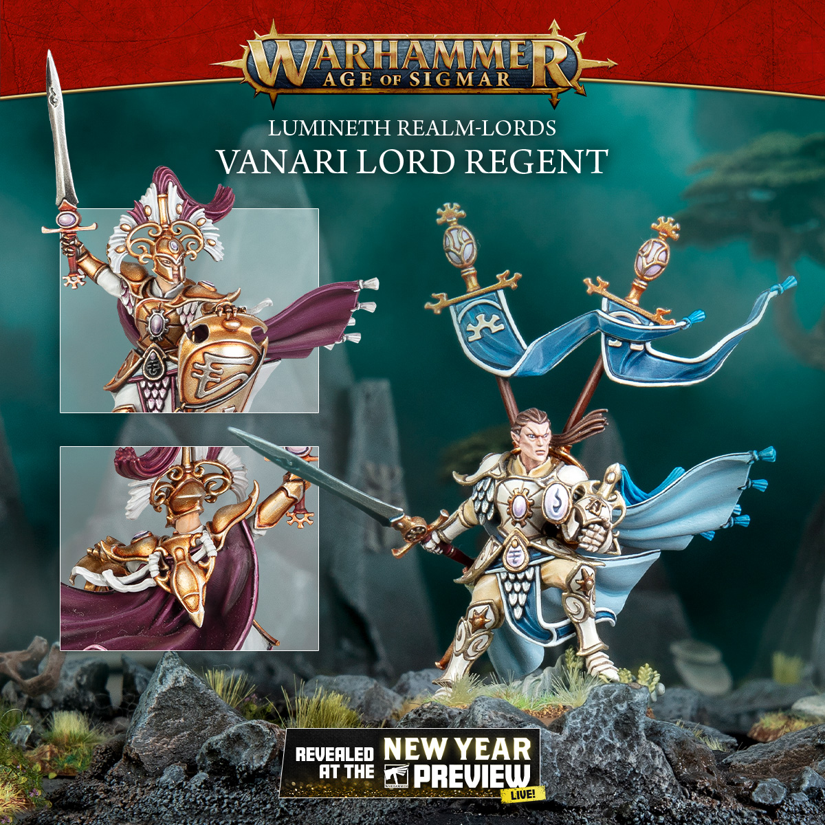 Vanari Lord Regent - Warhammer Age of Sigmar