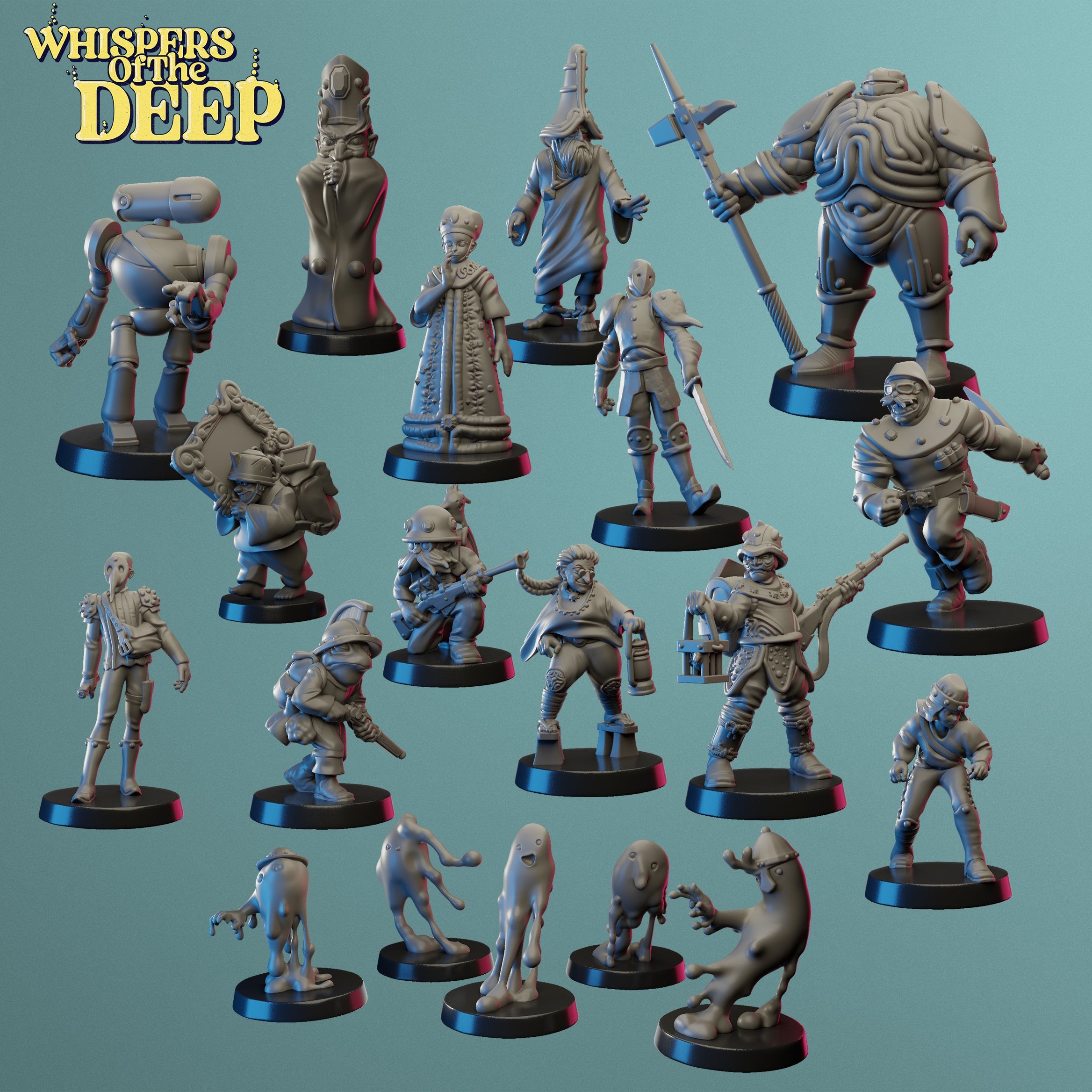 Whispers of the Deep Miniatures - Black Site Studios