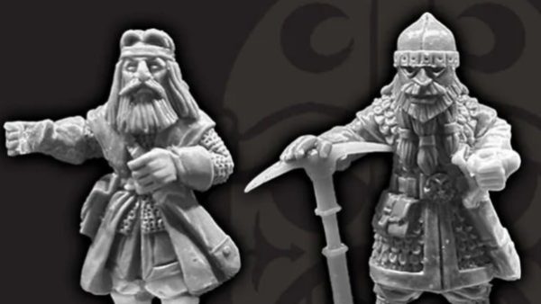 New 28mm Dwarven Commanders Rally To Warhost Soon!