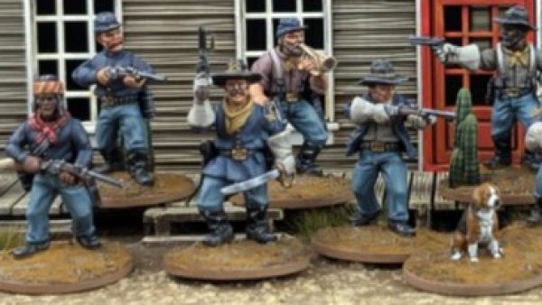 Dead Man’s Hand 28mm US Cavalry Plastic Set Now Available