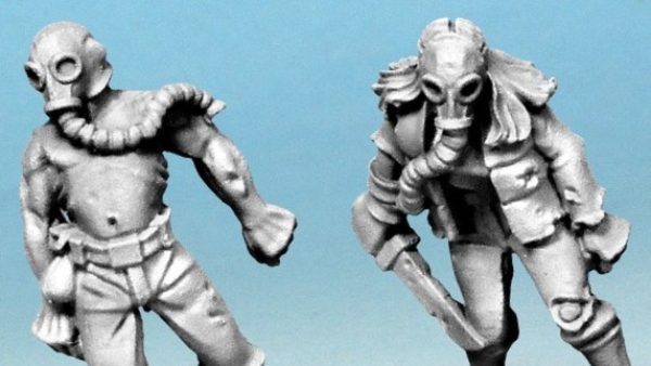 New 20mm Post-Apocalyptic Miniatures From Mace Face