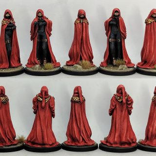 Red Witches, Pariah, and Black and Red Armour