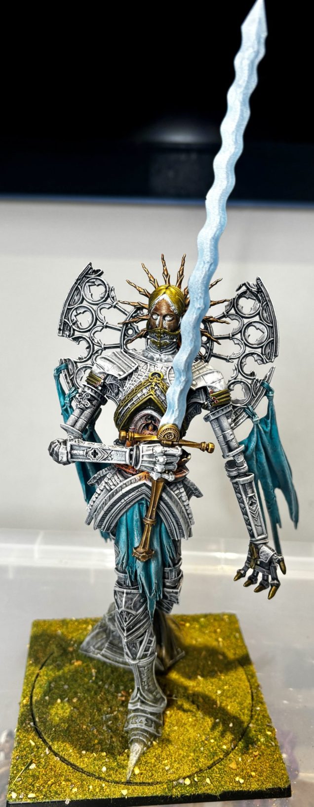 Also added some Verdigris effect I found on the face, might need to work on it a bit but it’s good for now.