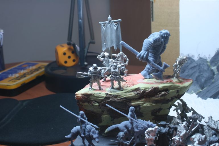 Deciding Where The Miniatures Go.