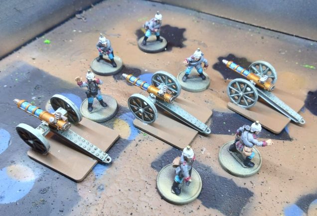 Electric artillery and bus stations