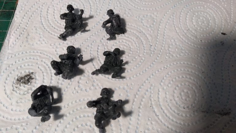 21st Panzer Division vehicles.