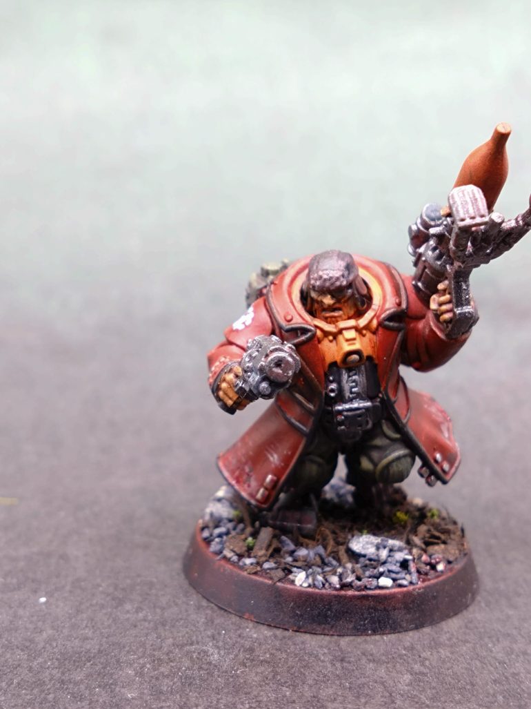 I found my transfers. Also built all the models now. So Red primer and then we're off.