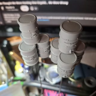 More trucks and crates!