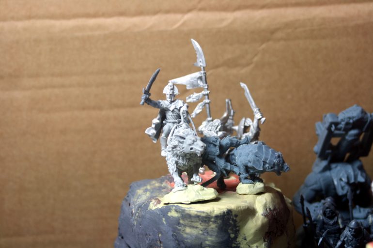 Deciding Where The Miniatures Go.