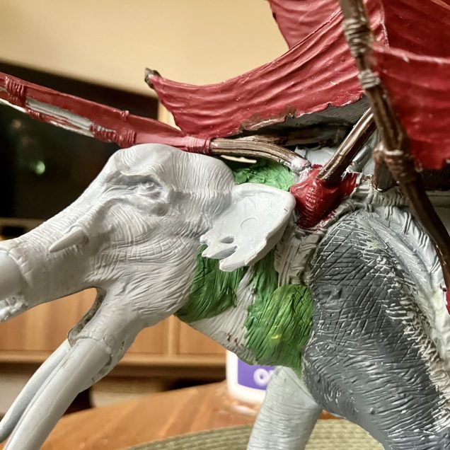 Reposing in progress