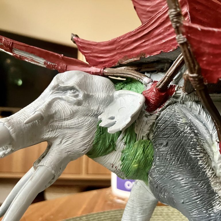 Reposing in progress