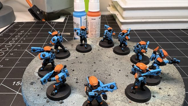 Tau and Kroot Army commission
