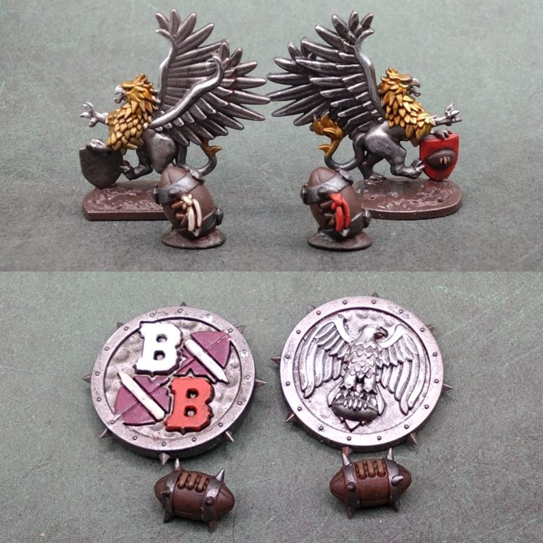 Forgot to add the tokens from the sprue.