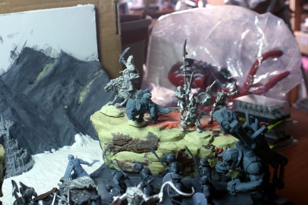 Deciding Where The Miniatures Go.