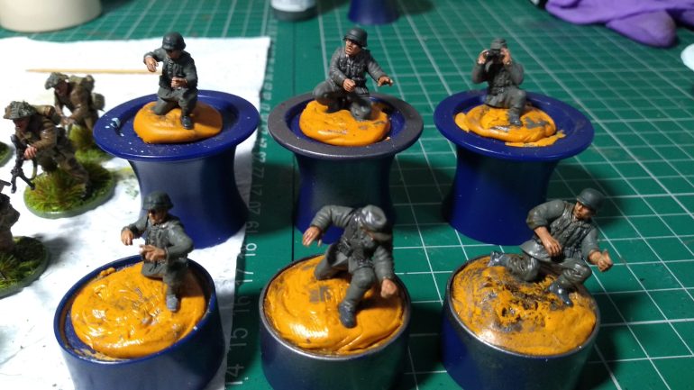 So heads swapped and a quick simple paint job and wash....