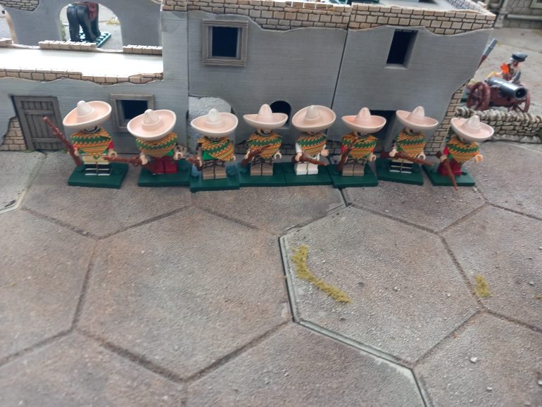 My favourite game was the Alamo made of legs style bricks