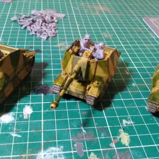 21st Panzer Division vehicles and crews