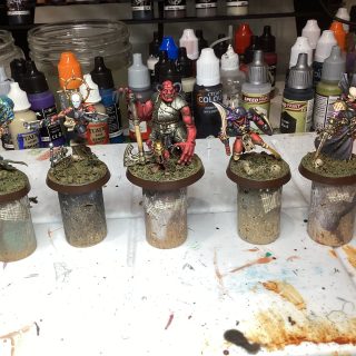 Forbidden Psalm kit bashed models or car crash?