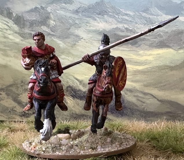 Mounted General and Centurions