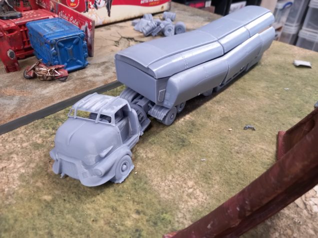 Still have a truck to complete that can be added to my vehicle collection butcas invisible I think this zone is done.